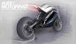 Audi Motorrad Concept Design Sketch