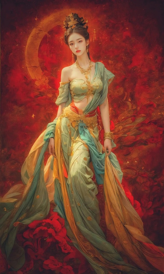 敦煌天女