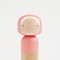 CORAL KOKESHI DOLL | Sketch.inc Pretty present for my baby for when she grows up!