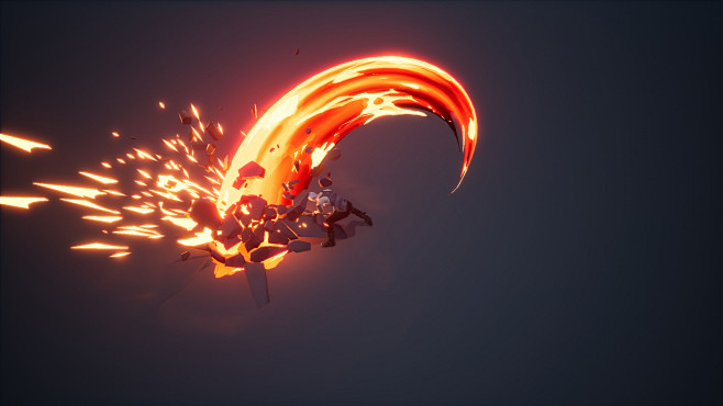 刀光特效, 林 刘 : UE4刀光特效