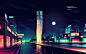 Colorful architecture skyline and cityscape illustrations - ILikeArchitecture.net 4