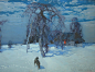 #王国分享#by_Russian_Stepan Kolesnikov (1879-1955)，俄国艺术家对于创作认真严谨的态度从画面中就能感受得到，一共整理了48张，更多作品阅览在这里O网页链接，打包下载地址O网页链接