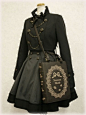 Love the steam punk military/Lolita combo on this one