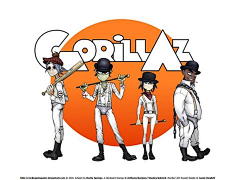 mototail采集到gorillaz