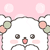 扎丸子头の小狗表情包 ՞ ･ ˂ ՞੭