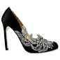 Manolo Blahnik Swan Pumps@北坤人素材