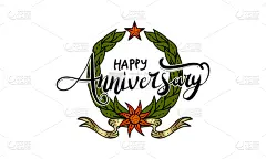 周年纪念,模板,请柬,事件,信函,婚礼,自然美,品牌名称,问候,复古
