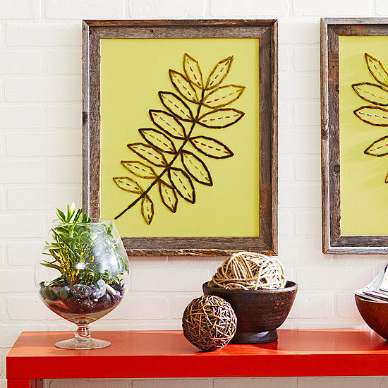 Embroidered Canvases