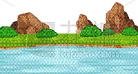 地形,景象,野外动物,户外,白色,绿色,空白的,创造力,艺术,环境