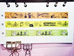 是有多爱姆明亚美，也许因为我们都有一张无时不刻的臭脸，好吧，出差归来恶补小画儿、恶补图鉴、恶补钢笔字儿#姆明亚美##咕噜姆明家族##和纸胶带##图鉴#