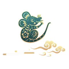 png元旦新年传统年味素材