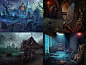 backgrounds spooky bonus match 3 helloween themed gamed