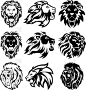 狮子,动物头,非洲,概念,力量,品牌名称,矢量,标志,骄傲
