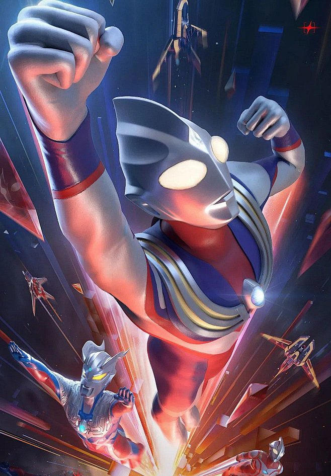 新生代/奥特曼/Ultraman/首发系列 光辉资源包-影视概念-微元素 - Element3ds.com!