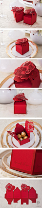 新款糖果礼品盒创意唯思美新婚婚宴纸质精致镂空糖袋包装结婚喜糖-淘宝网