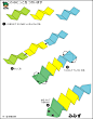 简单折纸大全图解之折纸小虫虫 可爱的彩色毛毛虫