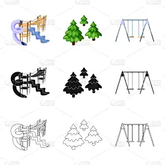 街道,城市生活,品牌名称,野生动物,公园,设备用品,儿童,童年,布置,休闲