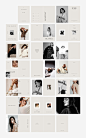 时尚服装造型作品集画册设计INDD模板 ALEXIS Fashion Lookbook插图(6)