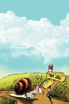 手绘蜗牛背景素材高清素材 创业 手绘 海报 背景 草地 蜗牛 背景 设计图片 免费下载