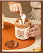 Pisoshare Cute 304 Stainless Steel Vacuum Thermal Lunch Box Leak Proof Bento Breakfast Soup Cup Insulated Lunch Bag Food Warmer Containers : Cute 304 Stainless Steel Vacuum Thermal Lunch Box Leak proof Bento Breakfast Soup Cup Insulated Lunch Bag Food War
