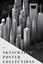 Skyscraper Posters : I have always been fascinated by architectural designs especially skyscraper since it is a great demonstration of how art can be combined with human technology and always pushing the limits of impossible. Because of the fascination th