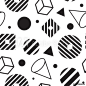 seamless abstract geometric pattern