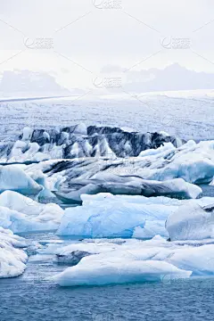 冰山,充气筏,看,河流,自然,垂直画幅,水,寒冷,地形,冰川泻湖