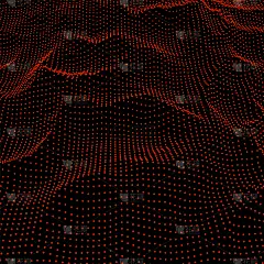 粒子,抽象,格子,波形,数字化显示,活力,噪声,商务,计算机,几何形状