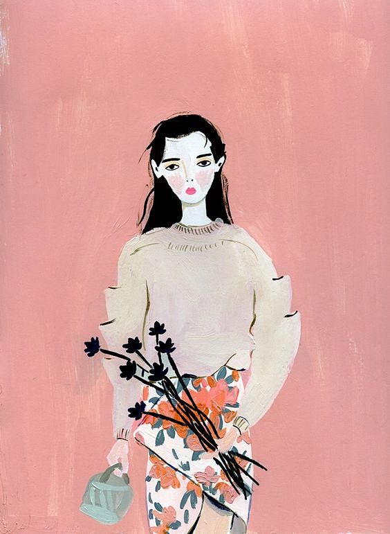 【插画艺术家 Katy Smail作品欣...