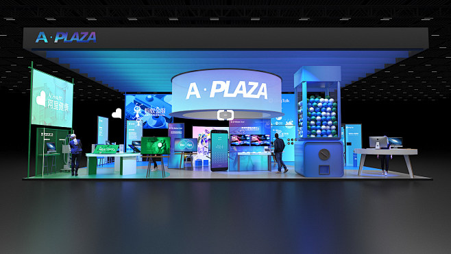 booth Event Exhibition Stand图片_大展台图片素材-花瓣网