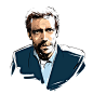Portraits. : A quick sketch - Hugh Laurie,Personal work