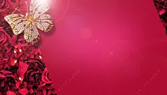 情人节活动背景高清素材 情人节活动海报 浪漫 爱情 玫瑰 蝴蝶 首饰 鲜花 元素 免抠png 设计图片 免费下载 页面网页 平面电商 创意素材