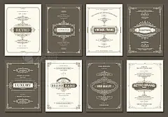 Vector creative cards