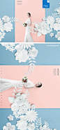 [美工云]高端婚礼情人节三八女王节海报设计源文件PSD下载：