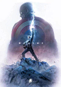 BossLogic为《复联4》钢铁侠、美队和雷神设计的新艺术海报 [em]e104[/em]