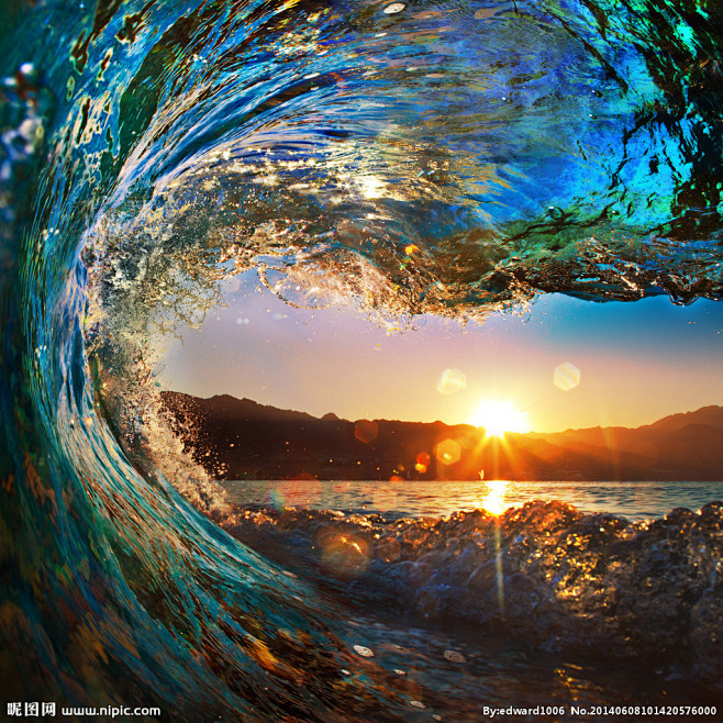 海浪大浪波浪