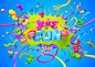 JUICE UP THE FUN : We were invited by Circus LA to participate in this fun project for Juicee Gummee. We created a series of 3D Concept Art  images to define the new visual guidelines of the brand.