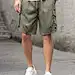 Men Flap Pocket Drawstring Waist Cargo Shorts | SHEIN USA