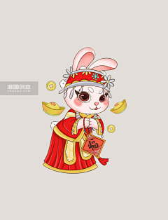 庞克哈萨德采集到兔年手绘元素