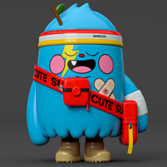Ohuo羊和鱼采集到潮玩IP；盲盒