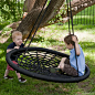 So much cooler than a tire swing and it won't collect water!