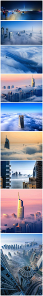 迪拜在云端。