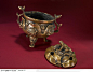 中国传统工艺品-青铜器 镀金香炉