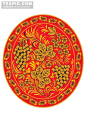 古典圆形花纹#古典##花纹##系列##圆形##花边##图案##葡萄##藤蔓##叶子##植物##枝条##中国风##中国元素#