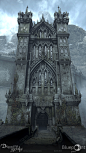 Demon's Souls - Boletaria Fat Official's Tower, Audrey Born : Demon's Souls - Boletaria Fat Officials Tower
Behind a locked gate, Yuria is trapped in this tower by a Fat Official in Boletaria-3.
My main responsibility was building the interior and exterio