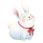 中秋玉兔 可爱 胖兔子