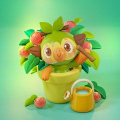 木淼淼采集到C4D IP