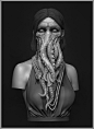 Cthulhu girl, Oleg Aleinikov : 3D sculpting and concepting practice in my spare time.