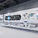 某个视觉检测展厅 :: Behance