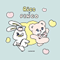 momoreiさんはInstagramを利用しています「러블리핑코 새해부터 리코의친구 핑코리코 pinco rico happ